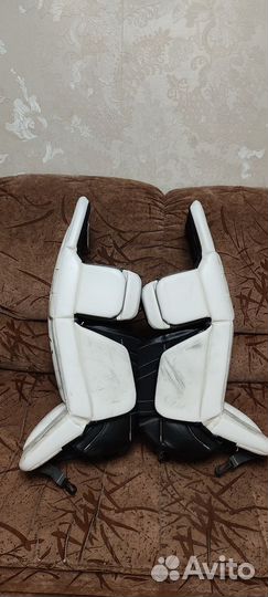 Вратарские щитки warrior детские 26+1