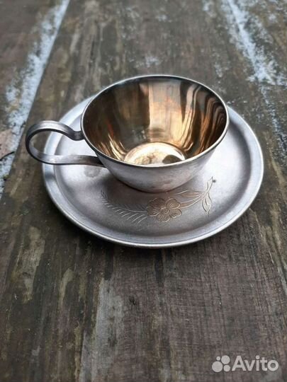 Чашка с блюдцем СССР