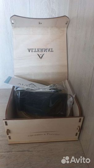 Мужской кожаный ремень