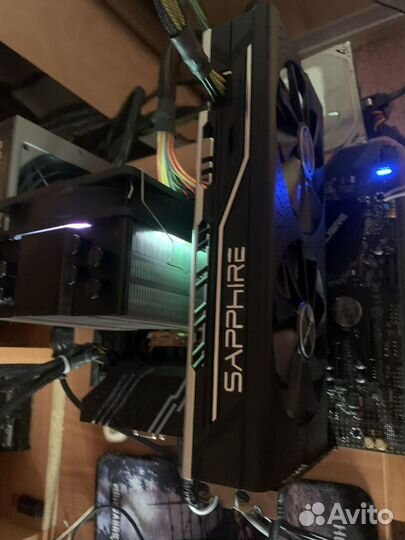 Видеокарта rx580 4gb