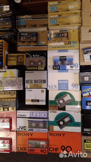 Sony basf tdk denon maxell jvc thats teac track