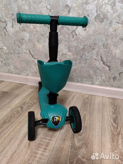 Самокат детский трехколесный Alfa mini складной