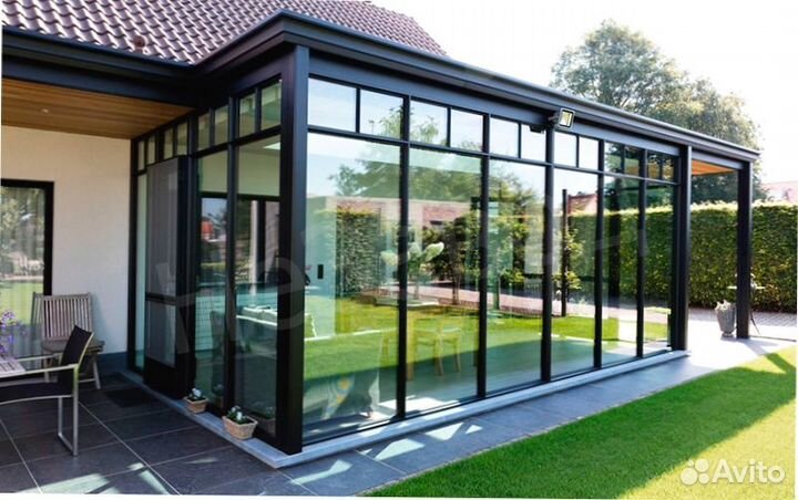 Алюминиевые витражи