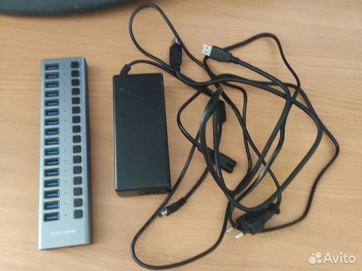 Usb концентратор, хаб Acasis USB 3.0 Hub 16 port