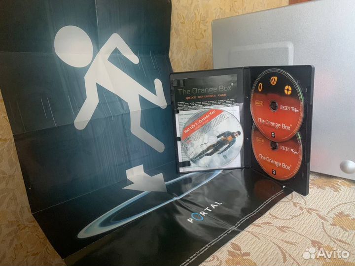 Игра The Orange Box PC лицензия 2DVD, OST, постер