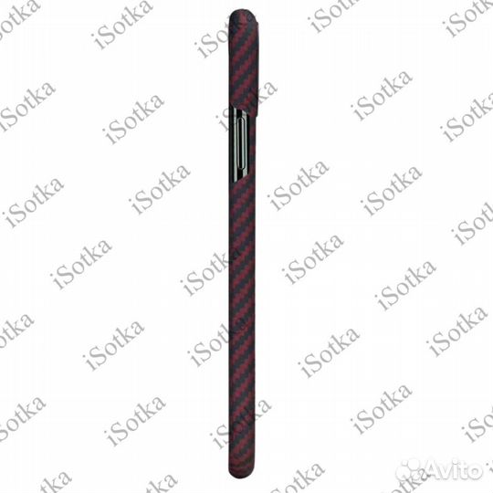 Чехол-накладка Карбон для Apple iPhone 11 Pro (бор