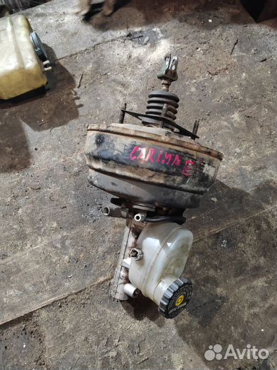 Вакуумный усилитель с гтц Toyota Carina E