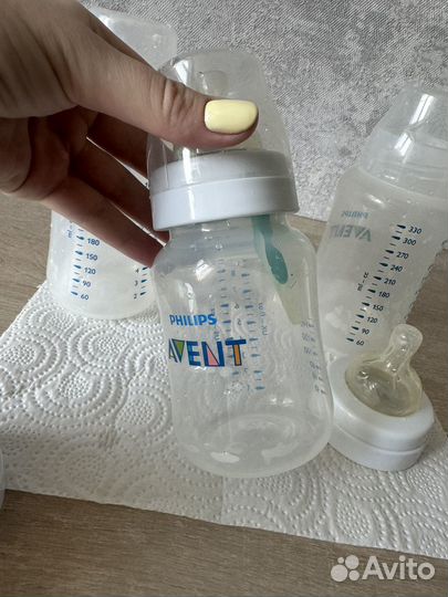 Бутылочки avent