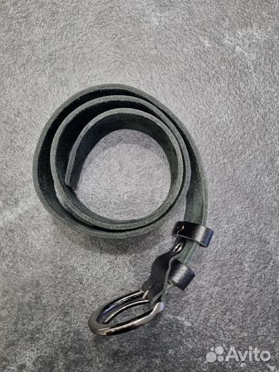 Ремень женский кожаный. Зернистая кожа