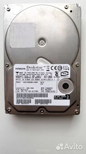Жесткие диски, винчестеры, HDD на запчасти