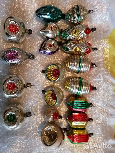 Елочные игрушки СССР