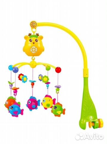 Мобиль музыкальный в кроватку с проектором