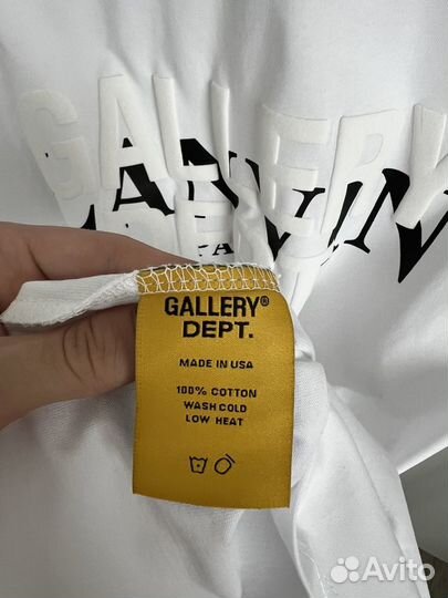 Футболка gallery dept x lanvin