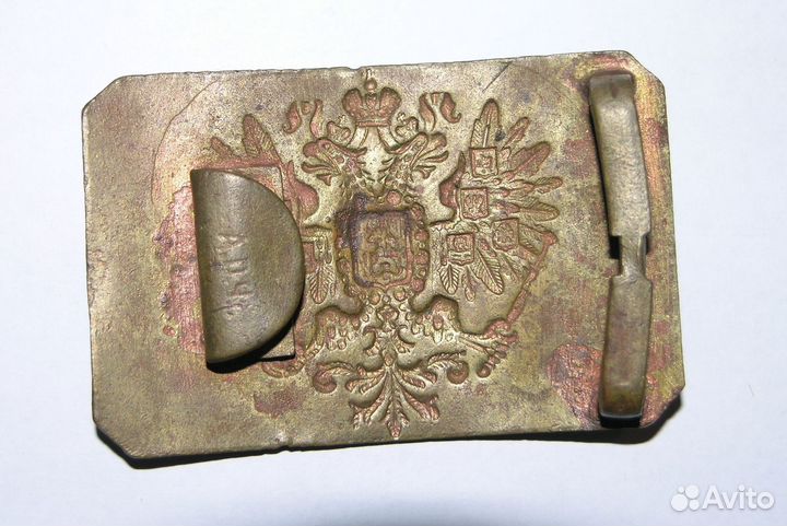 Пряжка царская пехотная