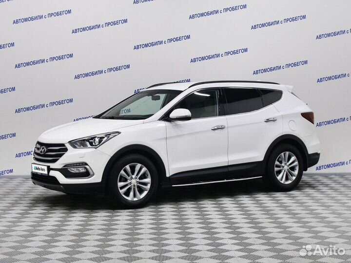 Hyundai Santa Fe 2.2 AT, 2017, 114 000 км