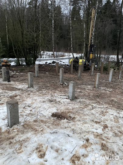 Железобетонные сваи 250х250х6000