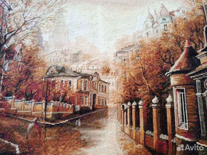 Картина вышитая крестом