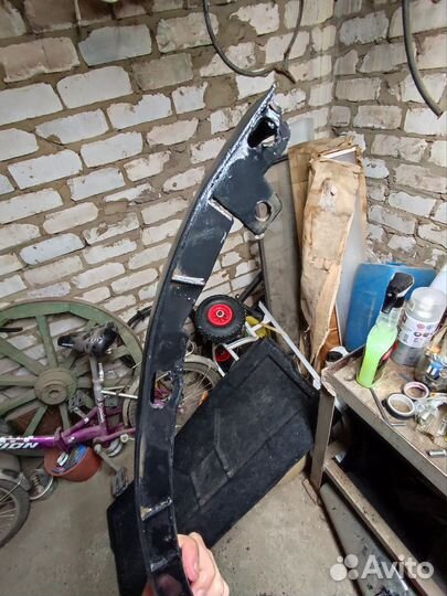 Губа на передний бампер opel astra h