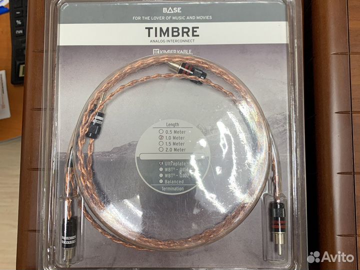 RCA кабель kimber timbre