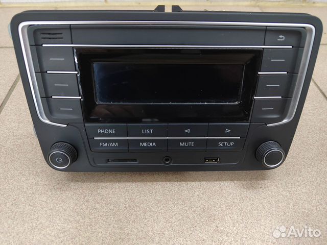 Магнитола VW Polo Sedan рестайлинг 5CU035181