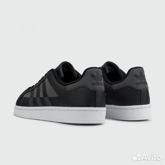 Кроссовки Adidas SuperStar Wmns Black Grey / White