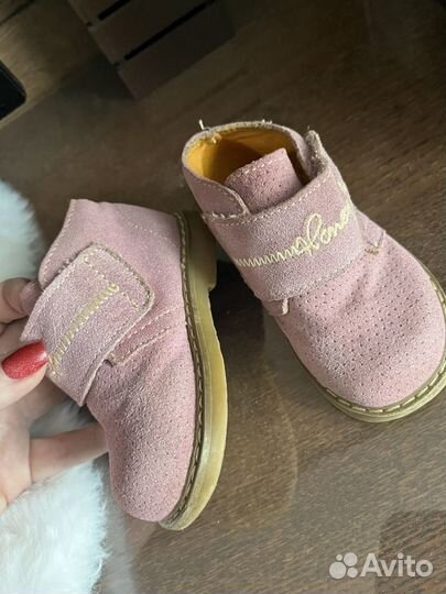 Ботинки на девочку 21 размер