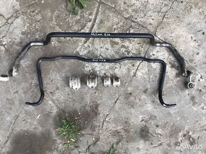 М-тех стабилизаторы толстые бмв е36