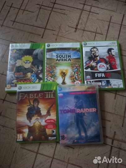 Xbox 360 s console+игры