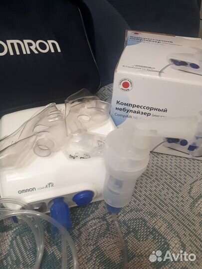 Ингалятор omron, компрессорный б/у