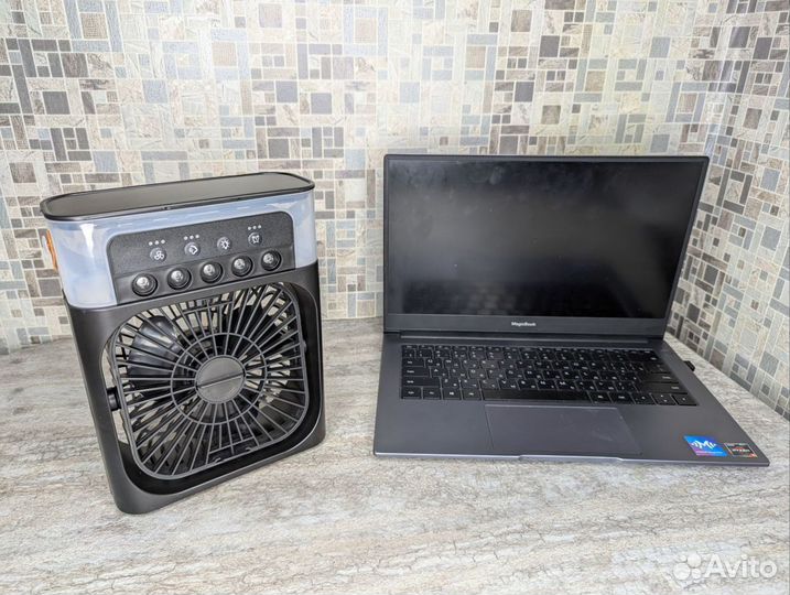 Настольный кондиционер/вентилятор с увлажнением