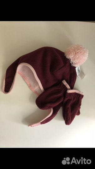 Шапка и рукавички Old Navy 2-3 года