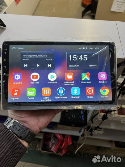 Автомагнитола Hyundai Solaris 2011-2017 экран 9 