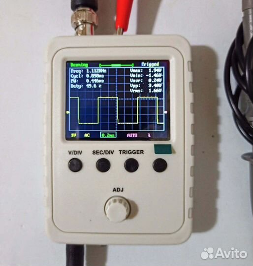 Цифровой осциллограф DSO150 с щуп Рус док