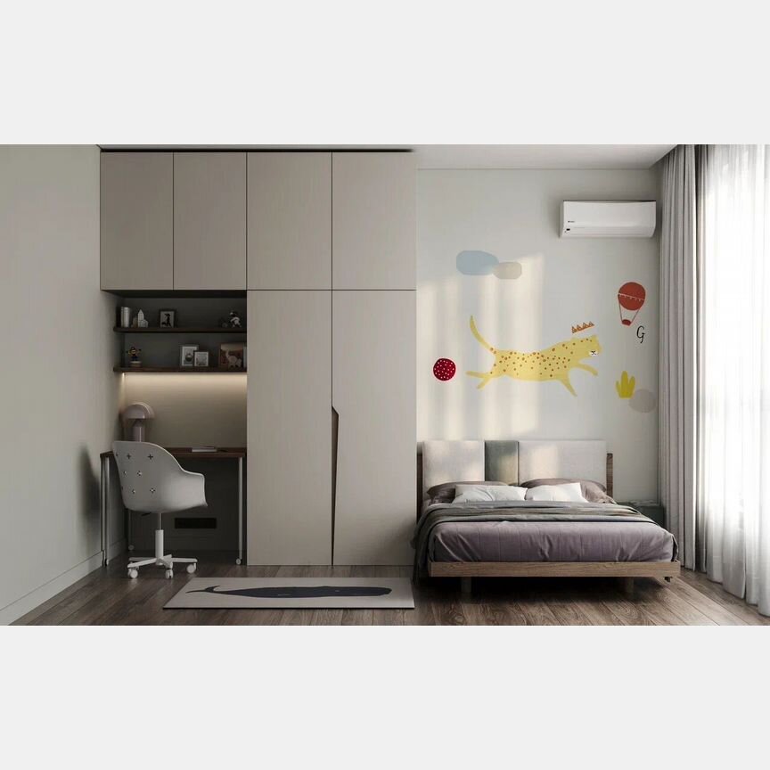 2-к. квартира, 55,4 м², 2/16 эт.