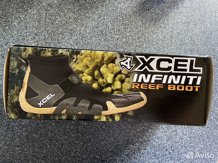 Рифовые ботинки xcel 1MM infiniti reef boot