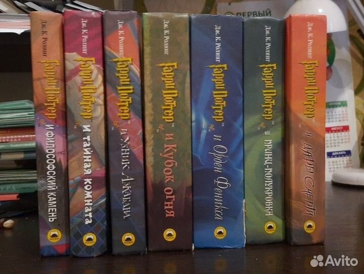 Коллекция книг Гарри Поттер в издательстве Росмэн