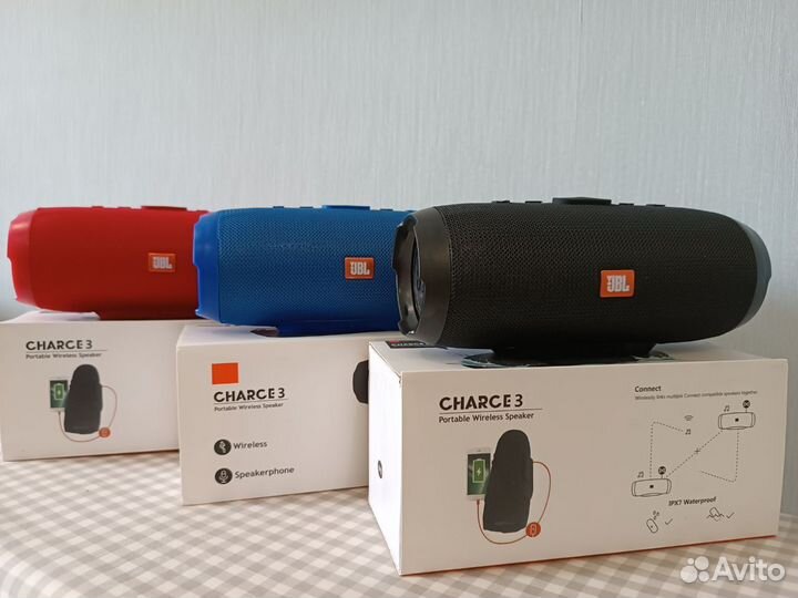Портативная Bluetooth колонка JBL Charge 3