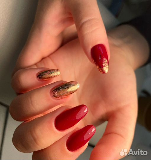 Коррекция ногтей, наращивание ногтей, гель-лак