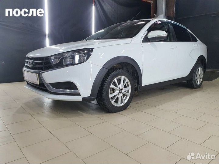 Пластиковый обвес Кросс- Лада Веста