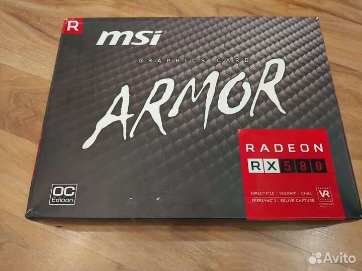 Видеокарта radeon rx 580 4 гб