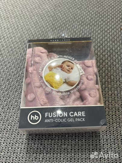 Грелка гелевая Happy Baby анти-коликовая