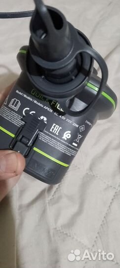 Насос воздушный электрический на батарейках