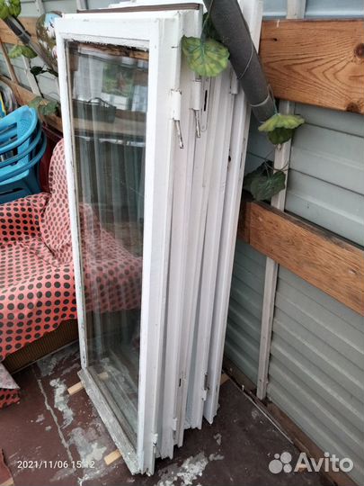 Деревянные оконные рамы бу