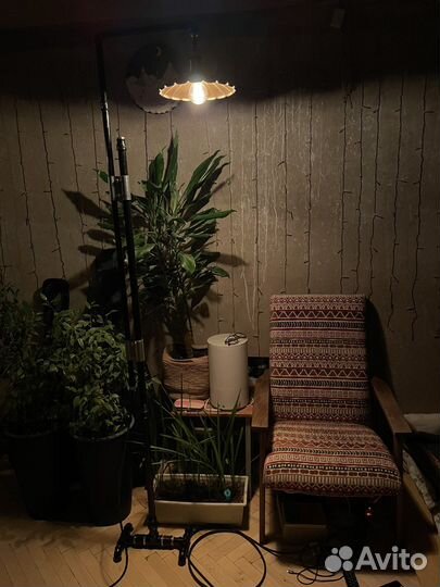 Лампа напольная торшер лофт