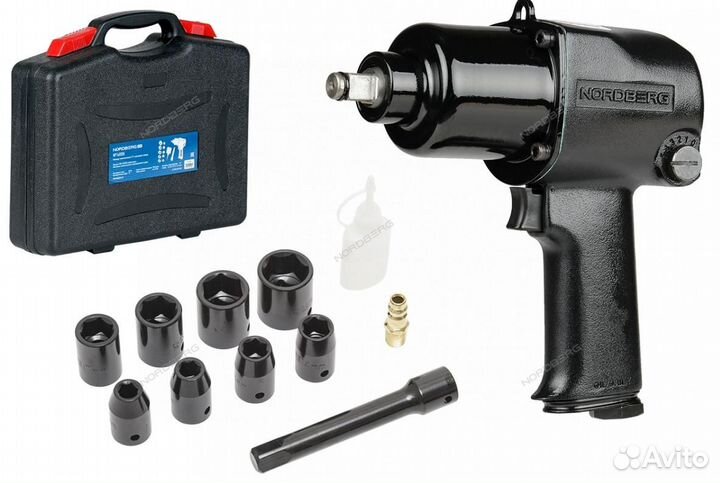 Пневмогайковерт ударный 1/2