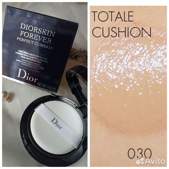 Dior skin forever cushion тональный крем 030