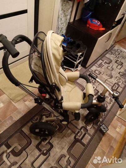 Велосипед коляска с ручкой