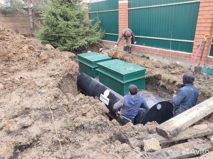 Септик для частного дома / предприятия