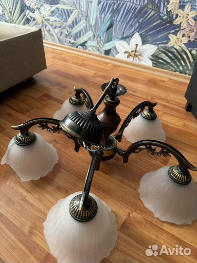 Люстра винтаж италия