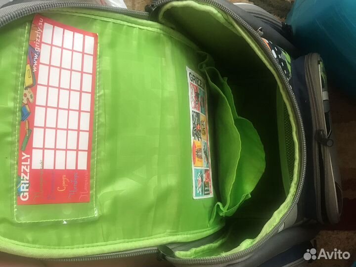 Рюкзак школьный для мальчика grizzly